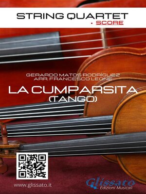 cover image of String Quartet--La Cumparsita (score)